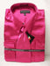 Fashion Cheap Priced Sale Men's New Fuchsia ~ fuschia ~ hot Pink Satin Dress Shirt Combinations Set Tie Combo Shirts Men's Dress Shirt mensusa