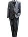 Fitted Discounted Sale Slim Cut 2 Button Shiny Flashy Metallic Slim Fit & Slim Silver Sharkskin Suit mensusa