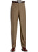 Flat Front Regular Rise Khaki Slacks mensusa