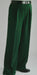 Green Wide Leg Dress Pants Pleated baggy dress trousers unhemmed unfinished bottom - Cheap Priced Dress Slacks For Men On Sale mensusa