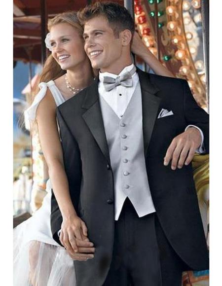 High Quality 2-Button Side Vented Super 120's tuxedo suits + Shirt + Any mensusa