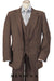 High Quality Bronze ~ Camel~Toast~Light Brown~Moca 2 Button Vested Suits - Three Piece Suit - MW249 mensusa