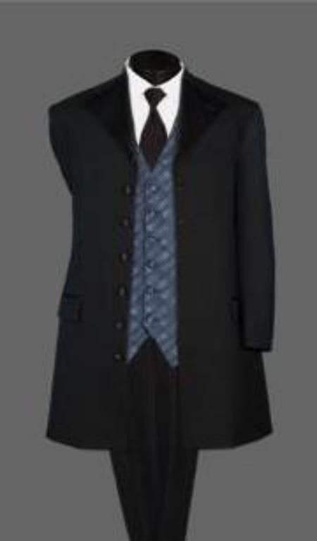 Long Fashion Tuxedo Suit For Men - mensusa