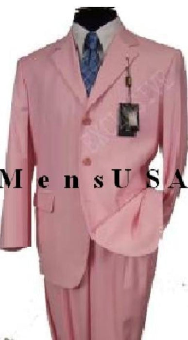 MUP3 Beautiful Men's 2 Button Light Pink Fashion Dress With Nice Cut Smooth Soft Fabric mensusa