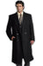 Man Bent Fully Lined Double Breasted 6 Buttons Mens Dress Coat Long Long Mens Dress Topcoat - Winter coat ~ Mens Overcoat Designer Men's Mens Peacoat Sale mensusa