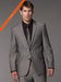 Men's 2 Button Modern Fit Suits Grey Tonic Pattern Cheap Priced Business Suits Clearance Sale mensusa