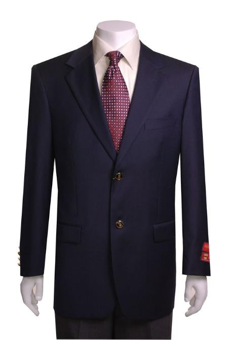 Men's 2-Button Navy Blue Jacket/Cheap Priced Unique Dress Blazer Modern Fit For Men Jacket For Men Sale mensusa