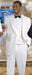 Men's 2 Button Tuxedo White Suit mensusa