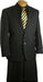 Men's 2 Button slim Fit Black Pin Stripe ~ Pinstripe Cheap Priced Business Suits Clearance Sale Black mensusa