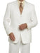 Men's 3 Button Off White Touch Poly Rayon Wrinkle Touch Super Light Weight Suits For Men mensusa