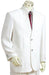 Men's 3 Buttons Suits For Men Style Comes in White - All White Suit mensusa