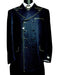 Men's 3 Piece Fashion Suit in Dark Navy Or Black or Brown mensusa