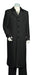 Men's 3 Piece Vested Black Zoot Suit mensusa