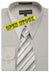 Men's Basic Shirt with Matching Tie and Hanky mensusa