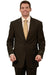 Men's Classic Pinstripe ~ Stripe Pattern Cheap Priced Business Suits Clearance Sale Black mensusa