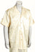 Men's Cream Short Sleeve 2 piece Casual Mens Walking Suit mensusa