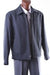 Men's DRESS COAT CHARCOAL ZIPPER SHORT WINTER JACKET mensusa