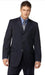 Men's Dark Navy 3 Button Polyester affordable Cheap Priced Business Suits Clearance Sale online sale Dark Blue Suit mensusa