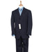 Men's Dark Navy Blue Suit For Men Discount Dress 2/3/4 Button Cheap Priced Business - Wedding - mensusa