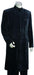 Men's Dark Navy Stylish Long Zoot Suit 45'' Long Jacket EXTRA LONG JACKET Maxi Very Long mensusa