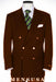 Men's Double Breasted Suits Jacket Blazer Poly~Rayon With Best Cut & Fabric Sport Brown jacket mensusa