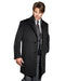 Men's Dress Coat 90% Wool Sports Coat Charcoal Men's Overcoat Winter Men's Topcoat Sale mensusa