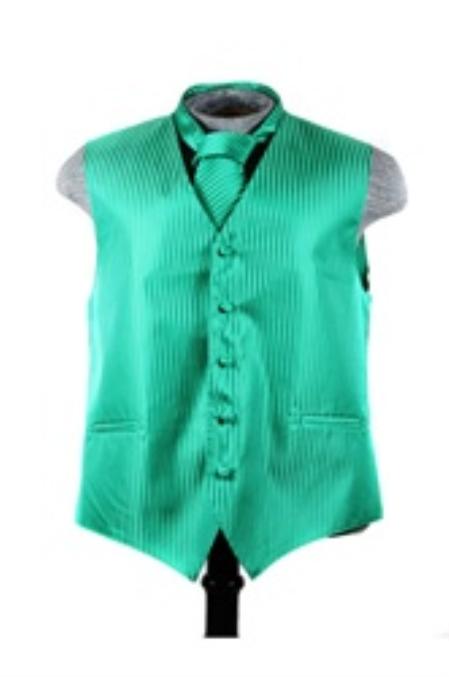 Men's Emerald Inner Lining for Controlling Sweat Dress Tuxedo - Men's Neck Ties - Mens Dress Tie - Trendy Mens Ties mensusa