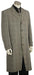 Men's Fashion Plaid ~ Windowpane Zoot Suit Grey mensusa