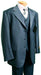 Men's Fashion three piece suit in Luxurious Heather Grey mensusa