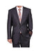 Men's Gray Micro-Stripe ~ Pinstripe 2-button discounted Cheap Priced Business Suits Clearance Sale For Men 2 Piece Suits - Two piece Business suits Suit mensusa