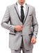 Men's Grey Two Flapped Besom Vent Suit mensusa