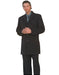 Men's Long Black Fashion Dress Zoot suit - mensusa