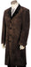 Men's Long Fashion Zoot Suit in Taupe mensusa