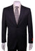 Men's Suit Charcoal Stripe ~ Pinstripe 2 Button Vented Wool without pleat flat front Pants mensusa