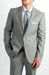 Men's Two Button Silver Grey Cheap Priced Business Suits Clearance Sale mensusa