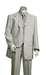 Men's Vested Unique Exclusive Fashion Suit Grey mensusa