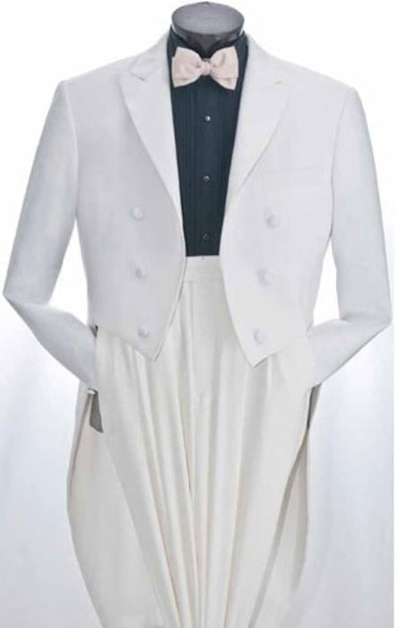 Men's White Tuxedo Suits mensusa