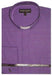 Men's mandarin collarless Preacher Round Style purple shirts~Poly&cotton fabric dress Men's Dress Shirt mensusa