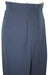 Mens Pleated Dress Pants Navy Blue Wide Leg Slacks Pleated baggy dress trousers unhemmed unfinished bottom mensusa