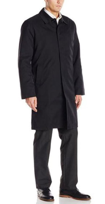 Mens Andre Removable Liner with 3/4 Raincoat Jacket Black