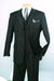 Mens Three Piece Suit - Vested Suit Mens Black Classic Cheap Priced Business Suits mensusa