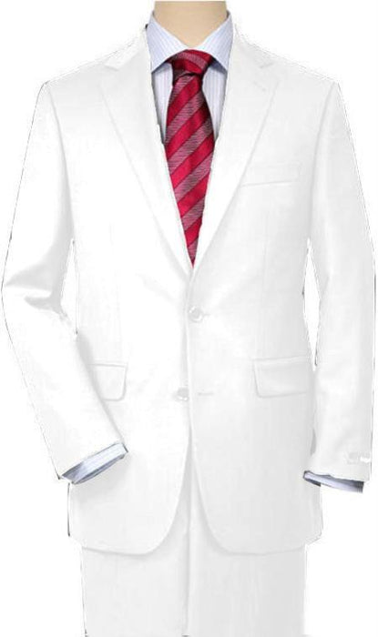 Mix and Match Suits White Quality Suit Separates, Total Comfort Any Size Jacket & Any Size Pants