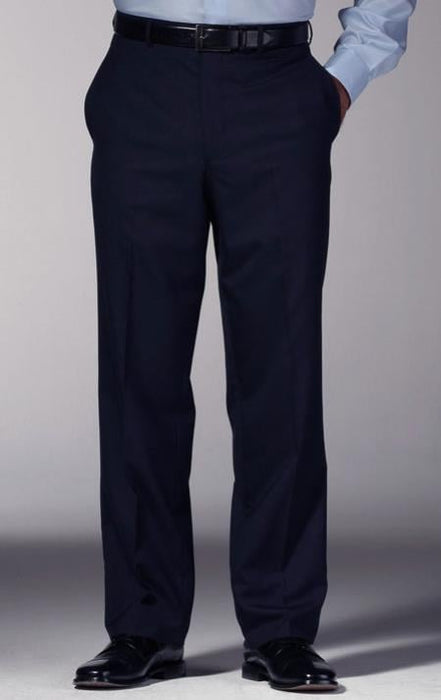 Men's Navy Blue Slim Fit Dress Men's Tapered Men's Dress Pants