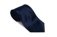 Navyblue 100% Silk Solid Necktie With Handkerchief -Men's Neck Ties - Mens Dress Tie - Trendy Mens Ties mensusa