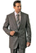 Poly/Rayon Men's Grey Classic Pinstripe ~ Stripe Pattern affordable Cheap Priced Business Suits Clearance Sale online sale mensusa