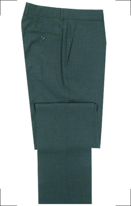 SUPERB QUALITY TaylorING Front Super 120's Dress Slacks - mensusa