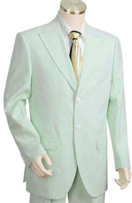 Sear Sucker Suit Seersucker Suit Mens 2pc Whitelime Mint Seersucker Sear sucker Suits mensusa