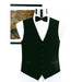 Simple Black Not Shiny Tuxedo Dress Tuxedo Wedding Vest ~ Waistcoat ~ Waist coat mensusa