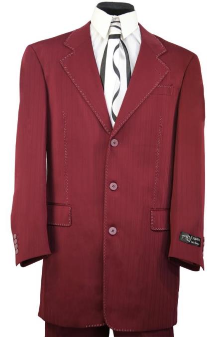 Harlem Maroon Burgundy ~ Maroon ~ Wine Zoot Suit