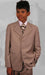 Tan ~ Beige Boy's Dress Suit Hand Made Perfect for toddler Suit wedding attire outfits mensusa